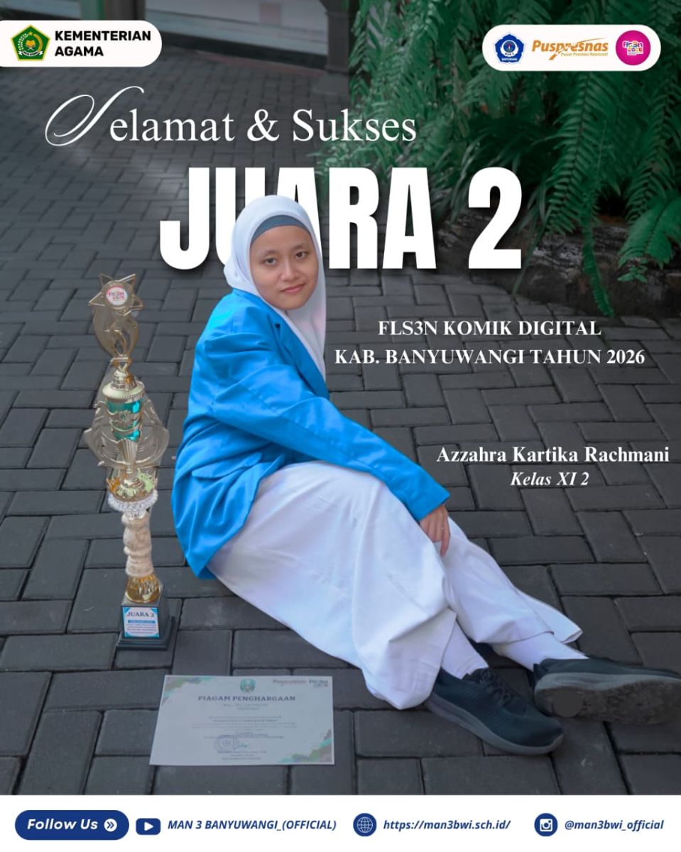 JUARA 2 FLS3N KOMIK DIGITAL TINGKAT KABUPATEN BANYUWANGI