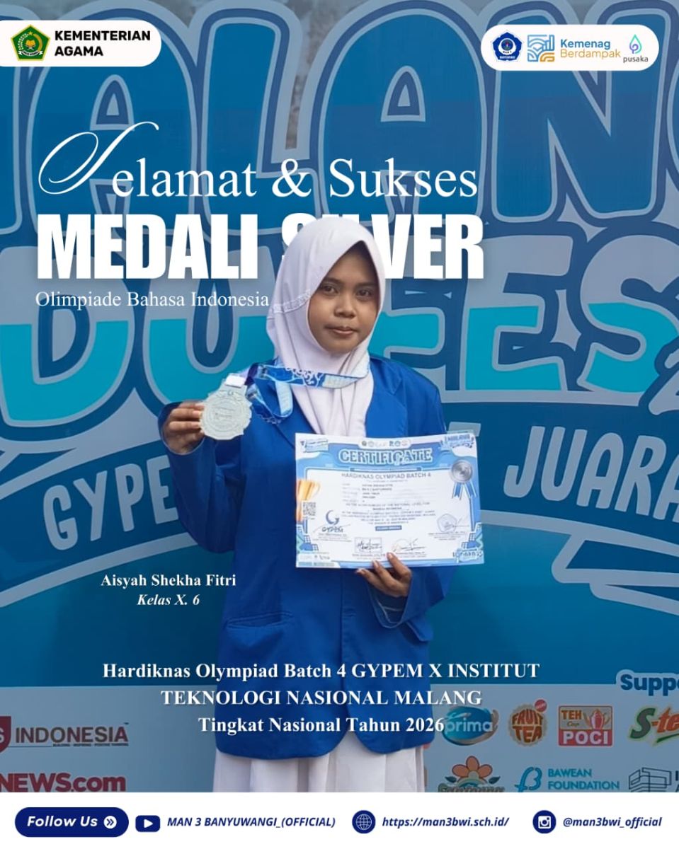 JUARA 2 OLIMPIADE HARDIKNAS OLYMPIAD BATCH 4 GYPEM X INSTITUT TEKNOLOGI NASIONAL MALANG 2026
