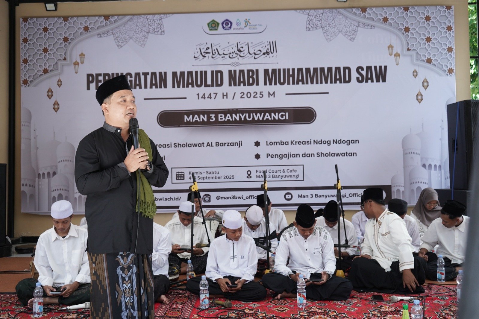 ​MAN 3 Banyuwangi Peringati Maulid Nabi 1447 H, Hadirkan Sholawat dan Mauidhoh Hasanah