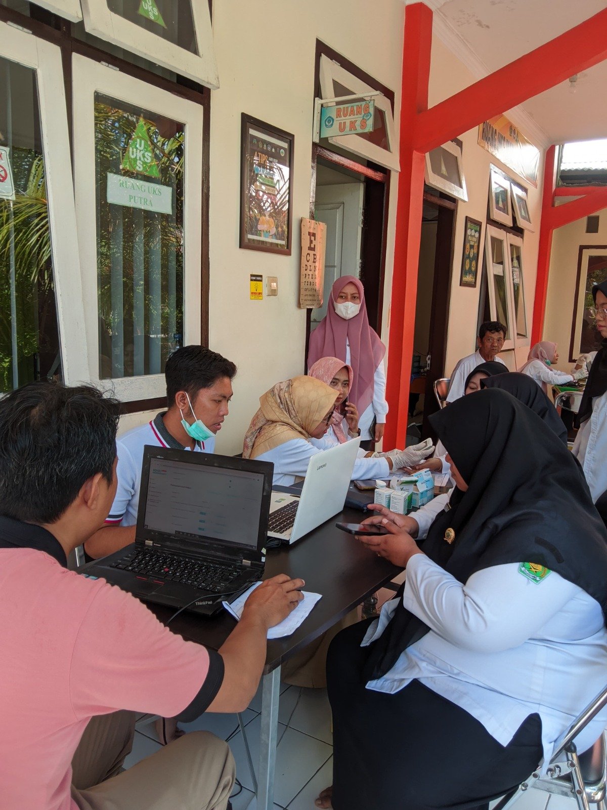 ​MAN 3 Banyuwangi Sukseskan Cek Kesehatan Gratis Bersama Puskesmas Kebaman