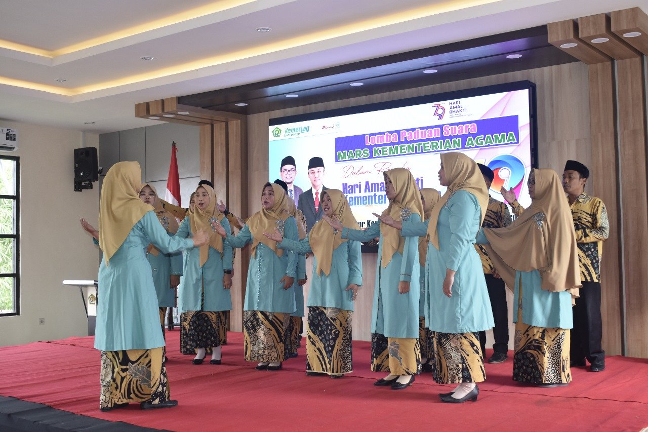 Mars Kemenag Mengantar Tim Padus Matsada Menjadi Juara