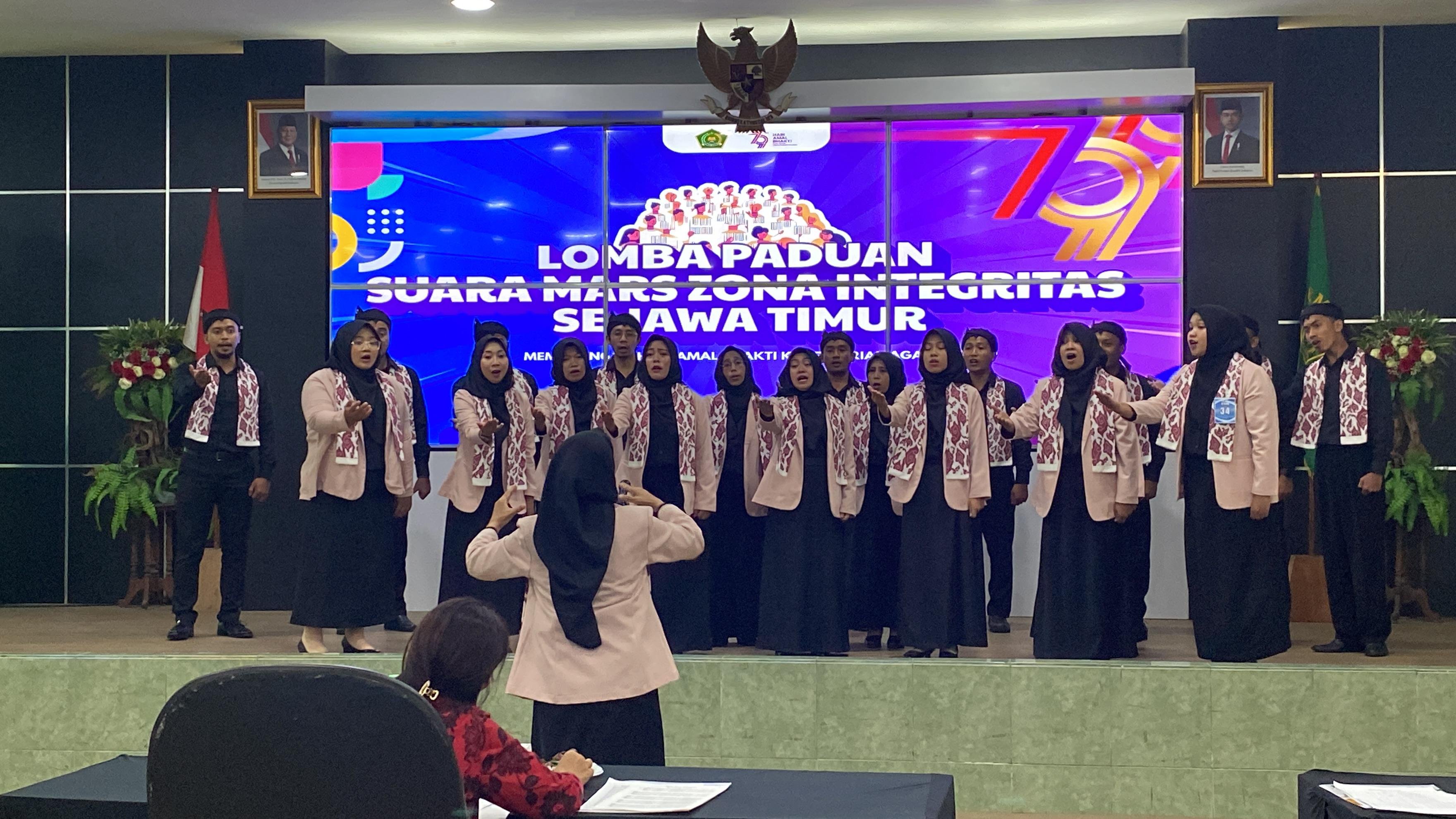 Meski Belum Juara Tim Padus Kemenag Bondowoso Mendapat Nilai Baik di  Peringkat ke-7