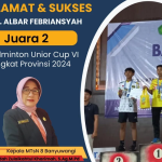 MTsN 8 Banyuwangi Meraih Prestasi Gemilang: Juara 2 UNIOR Cup VI Tingkat Provinsi
