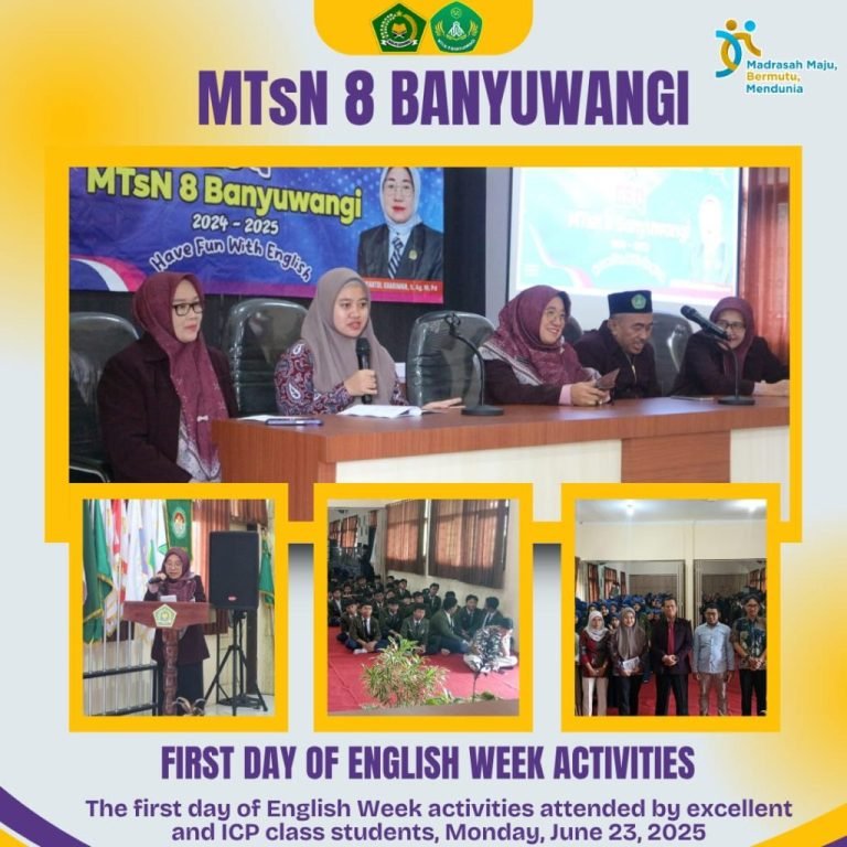 MTsN 8 Gelar English Week, Belajar Bahasa Inggris Jadi Makin Seru