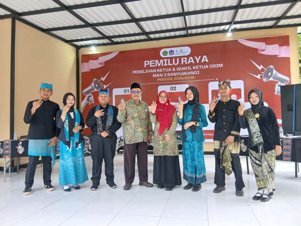 ​Orasi dan Debat Calon Ketua  Wakil Ketua OSIM MAN 3 Banyuwangi Berlangsung Seru