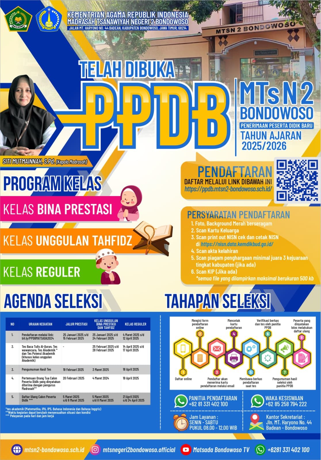 Penyaringan Kelas Binpres dan Tahfidz Matsada Telah Dimulai