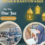Program "One Day One Juz": Membaca Al-Quran Secara Konsisten di MTsN 8 Banyuwangi