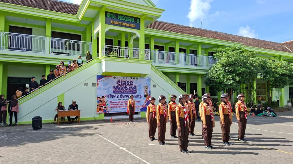 Semarak Class Meeting, Siswa Kelas 7 Tunjukkan Kekompakan dalam Lomba LKBB