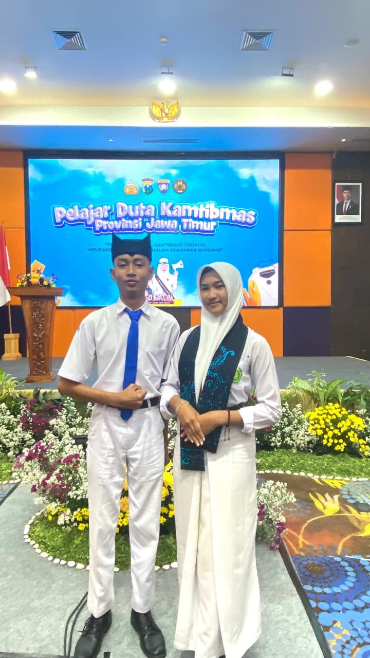 ​Siswa MAN 3 Banyuwangi dilantik sebagai Pelajar Duta Kamtibmas Jawa Timur